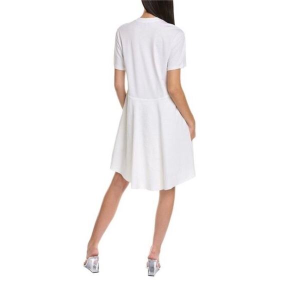 Theory White Tiered Tunic Linen Blend Dress (Size Small) - Picture 2 of 14